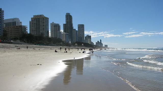 Visa Australie Brisbane beach