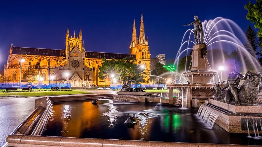 Visum aanvragen Australie St Marys Cathedral